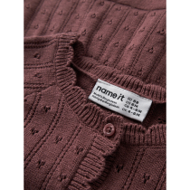NAME IT Cardigan Oxenia Wild Ginger